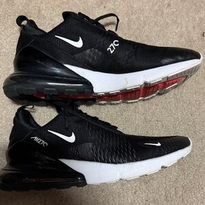 Nike Air Max 270 Black and White Sneakers